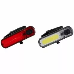 Cykellygter Rawlink LED-lygtesæt Med Monteringsstropper - Cykelstellet