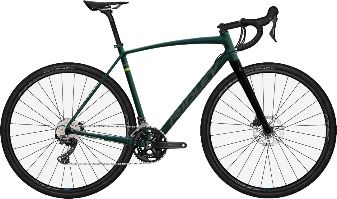 Racercykler Herre Ridley Kanzo A GRX400/600 2x 2022 - Grøn - Cykelstellet 3 Racercykler Herre Ridley Kanzo A GRX400/600 2x 2022 - Grøn - Cykelstellet