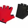 Korte Handsker Rogelli Solid Cykelhandsker, Red, Large - Cykelstellet