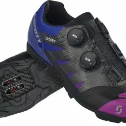 SCOTT MTB RC SL Supersonic Edt. Cykelsko - Lilla/Sort - Cykelstellet