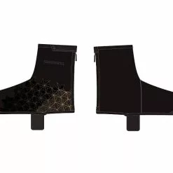 Shimano S2100D Skoovertræk, Black/Gold, 37-40 - Cykelstellet