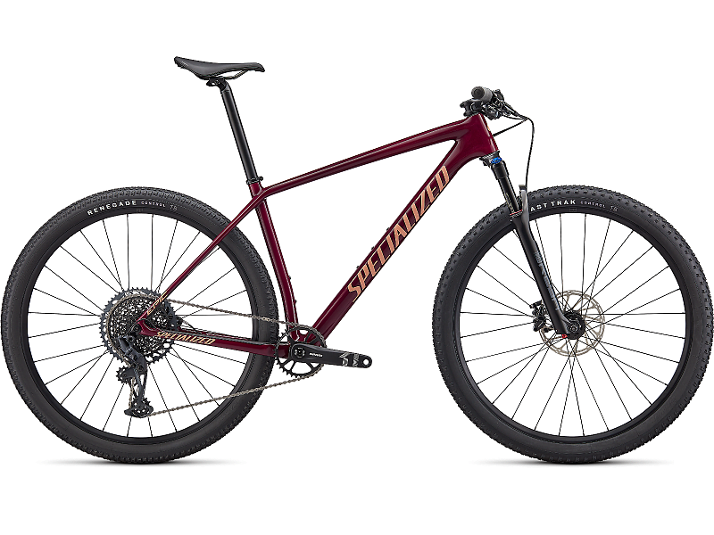 Specialized Epic HT Comp Maroon - MTB - 2023, Small - Cykelstellet 3 Specialized Epic HT Comp Maroon - MTB - 2023, Small - Cykelstellet