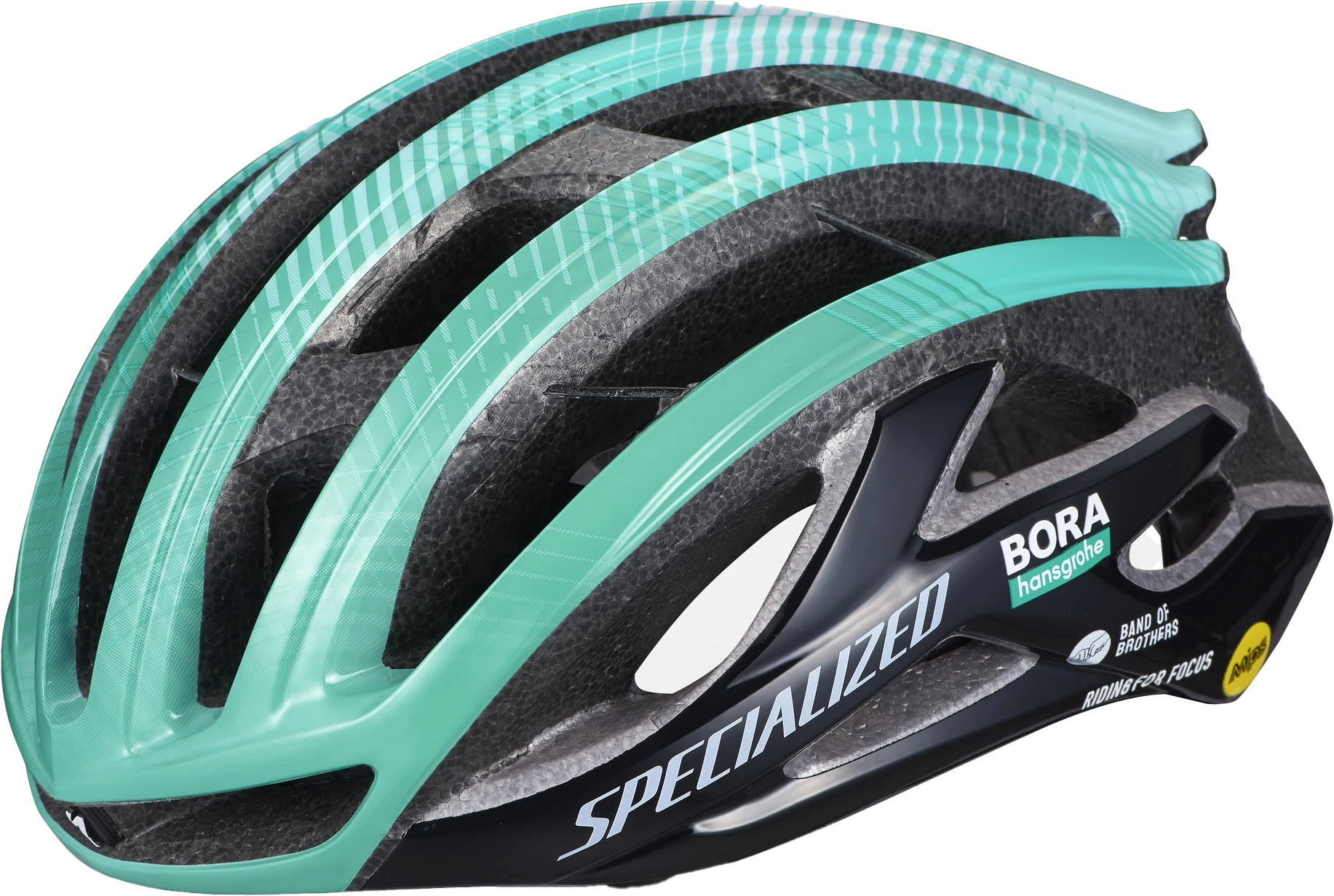 Dame Cykelhjelme Specialized S-Works Prevail II Vent MIPS - Team Replica Cykelhjelm - Turkis - Cykelstellet 3 Dame Cykelhjelme Specialized S-Works Prevail II Vent MIPS - Team Replica Cykelhjelm - Turkis - Cykelstellet