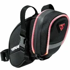 Sadeltasker Topeak AeroWedge IGlow Sadeltaske, 0.8L - Cykelstellet