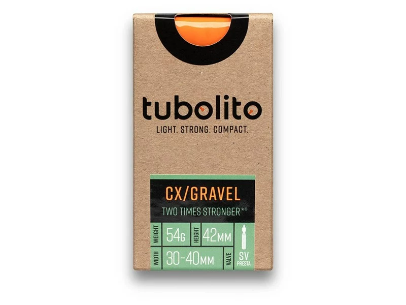 Cykelslanger Tubolito Tube-Gravel 700 X 30-47C Cykelslange, 42mm Racerventil - Cykelstellet 3 Cykelslanger Tubolito Tube-Gravel 700 X 30-47C Cykelslange, 42mm Racerventil - Cykelstellet
