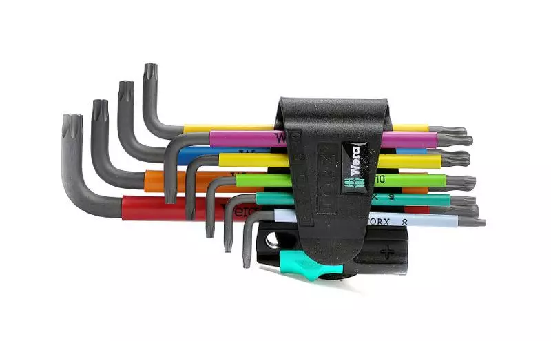 Værktøj Wera Torxnøglesæt T8-T40 M.kugle - Cykelstellet 3 Værktøj Wera Torxnøglesæt T8-T40 M.kugle - Cykelstellet